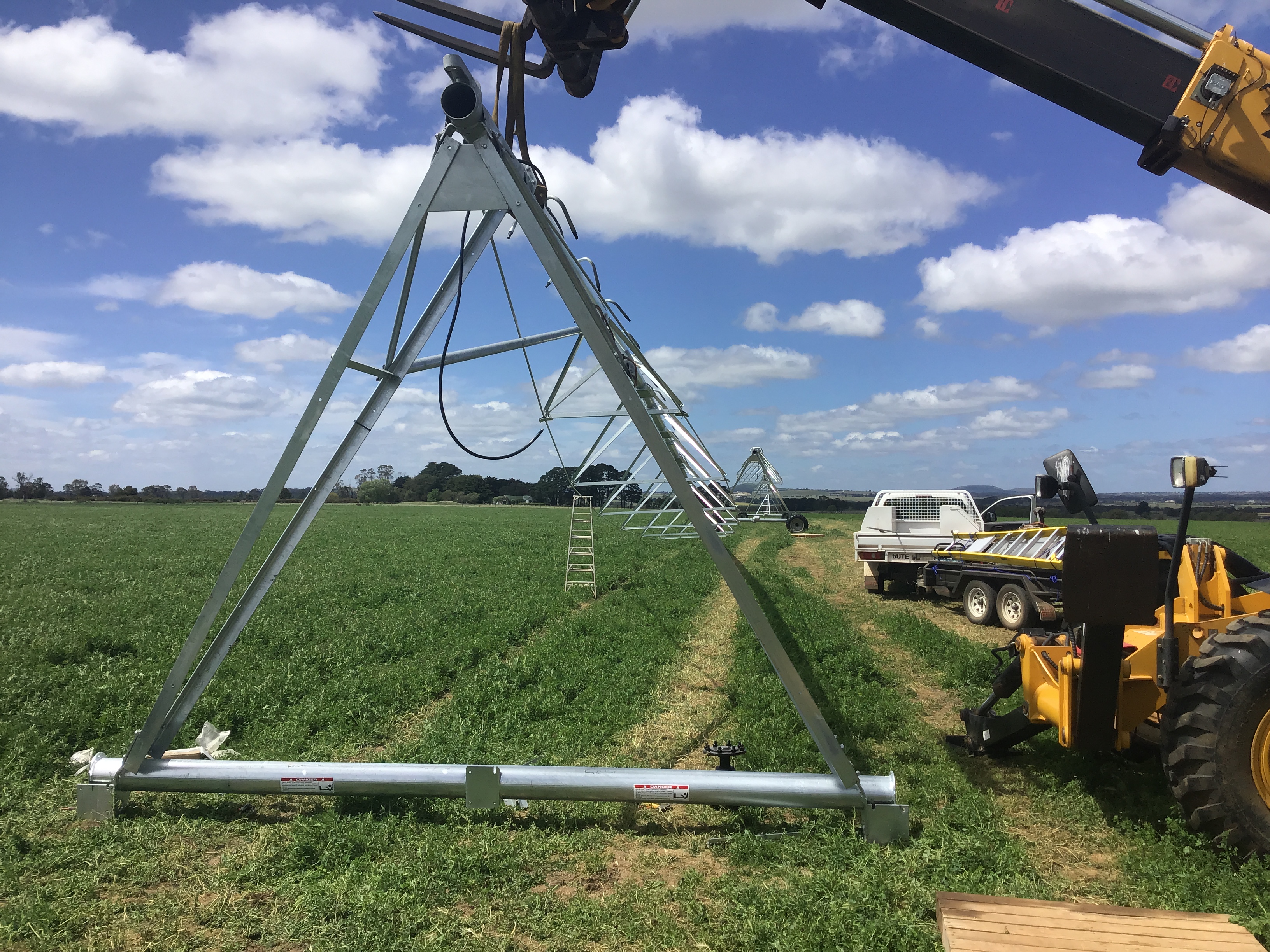 centre pivot installation