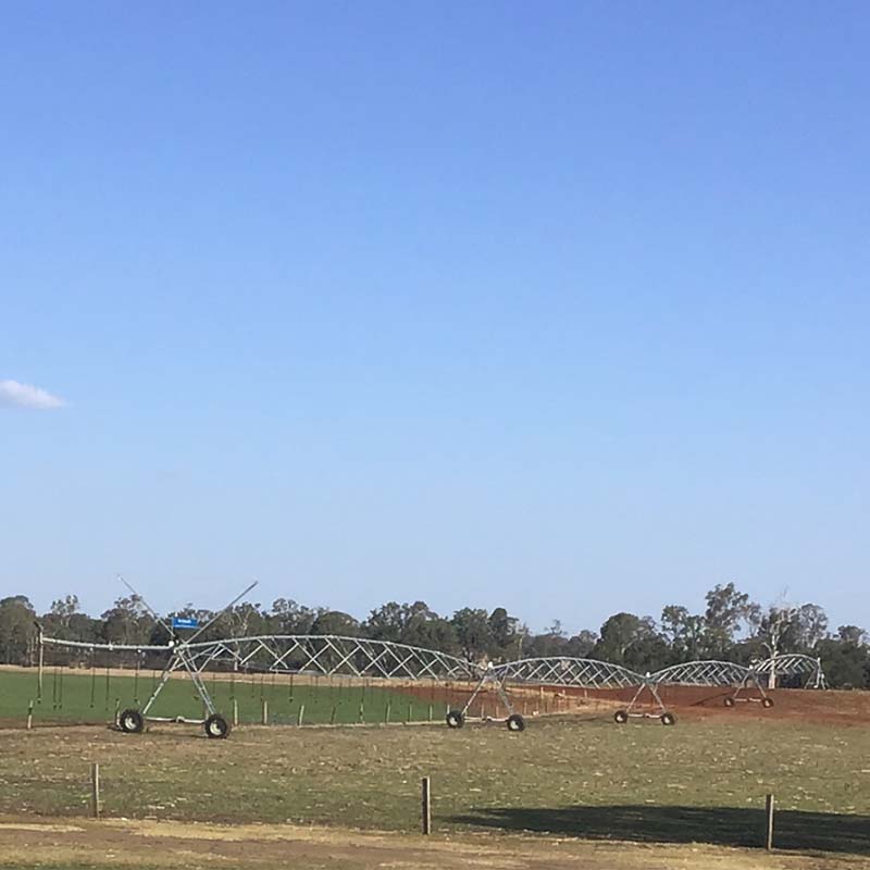 irritech center pivot at QLD